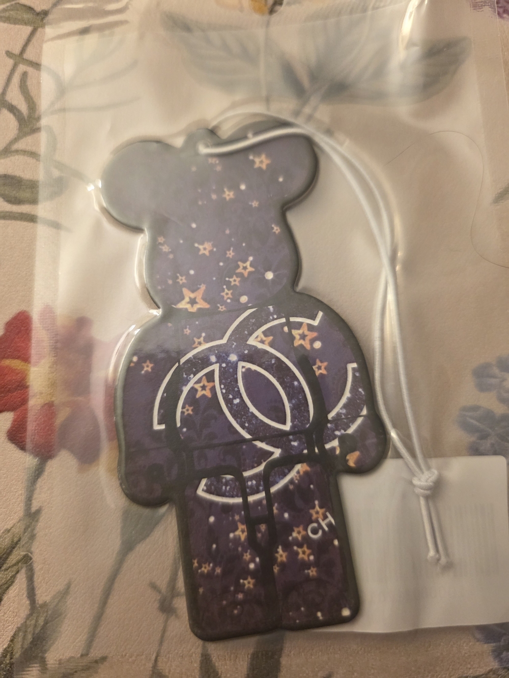 Purple Star Bear Air Freshner